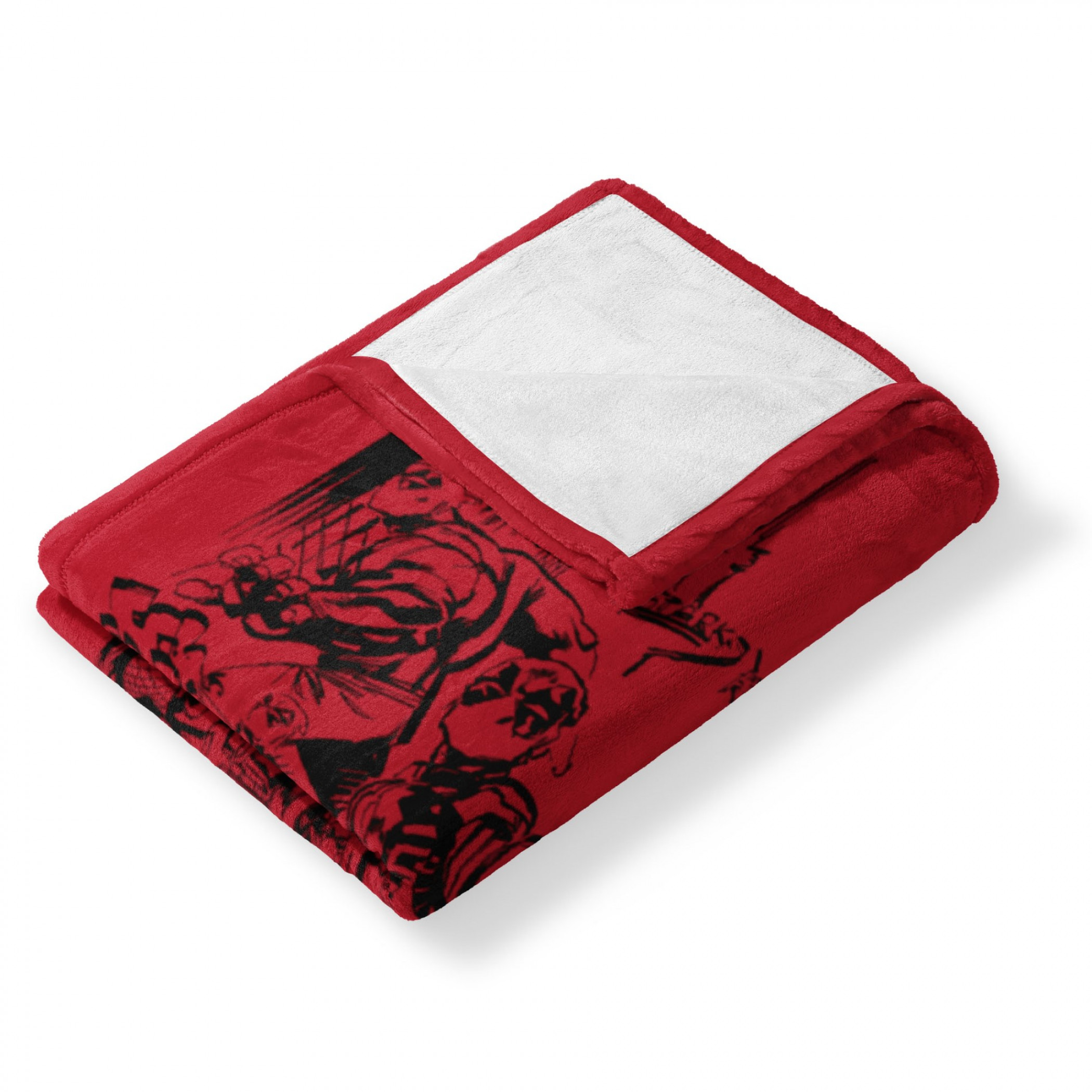 Deadpools Assemble! Avengers Silk Throw Blanket